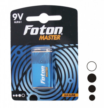 Alkáli elem Foton Master LR22 (6LR61) 9V-os