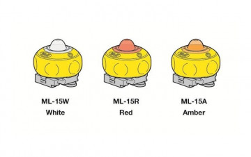 Schiță cu trei lămpi de semnalizare Atex WOLF ML-15R Z1 