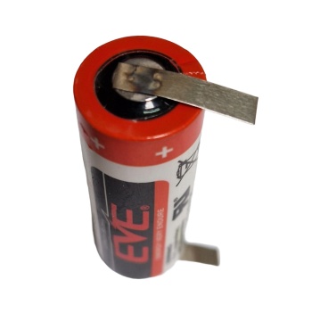 Battery with blades Eve 4/5A CR17450 3V 2400mAh
