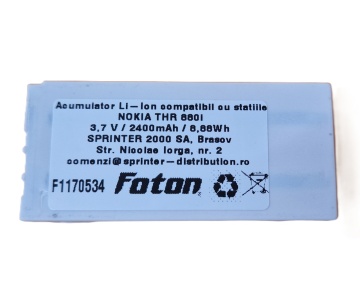 Acumulator Foton pentru Nokia Tetra THR880i 2400mAh