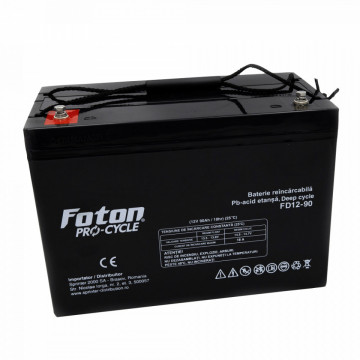 Foton FD12-90 12V 90Ah AGM VRLA akkumulátor