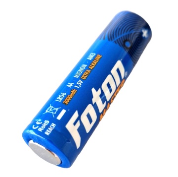 Baterie ultra-alcalină Foton Master LR6 (AA) de 1.5 V și 3000 mAh