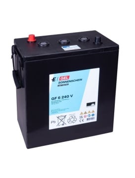 Gel Battery Sonnenschein Light Traction GF 06 240V 6V 270Ah