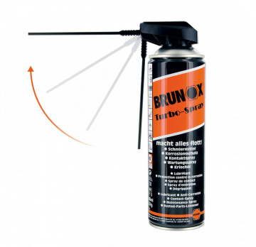 Lubrifiant-degripant Brunox TURBO Spray Power-Click