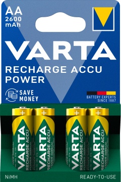 Set 4 acumulatori AA Varta 5716 1.2V 2600mAh