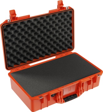 Geanta de protectie Peli Air Case 1525 Orange cu burete Pick N Pluck
