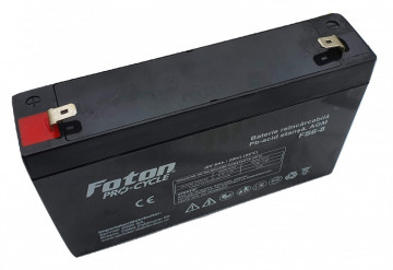 Acumulator VRLA Foton FS6-8 de 6V și 8Ah