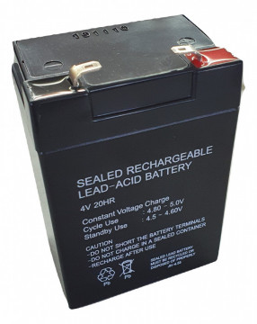 VRLA Foton battery of 4V and 5.5Ah