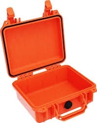 Geanta rigida submersibila Peli SmallCase 1200 Orange