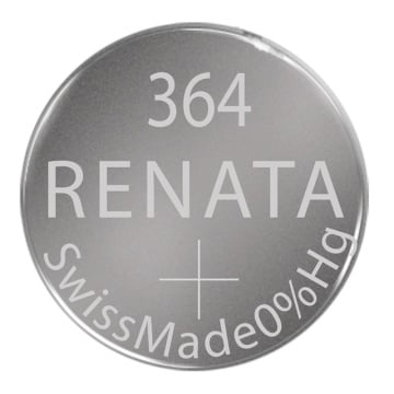 Baterie de ceas Renata 364 / AG1 cu oxid de argint