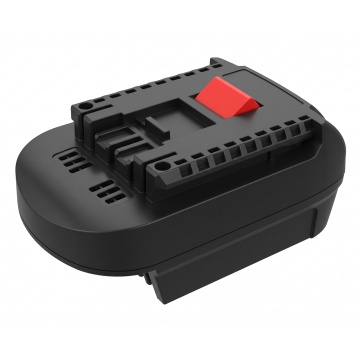 Adaptor acumulator scule electrice DM18BS de la Dewalt/Milwaukee Li-Ion 18V la Bosch Li-Ion 18V