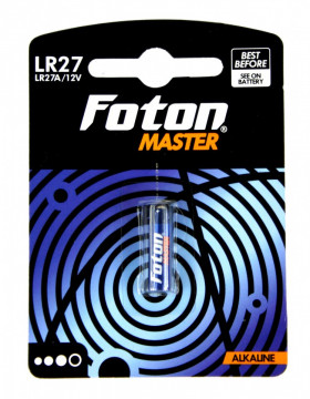 Alkáli elem Foton Master LR27A 12 V-os