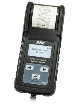 Tester digital acumulatori auto DHC BT900 cu printer
