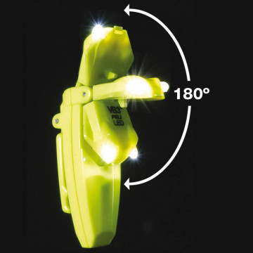 Unghiul de rotație la o lanternă Peli™ 2220Z1 VB3™ 2xLED