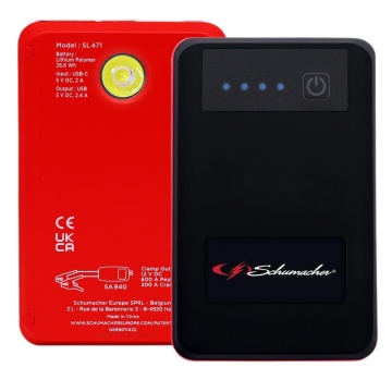 Jump starter si Powerbank Schumacher SL471 /12V 600A