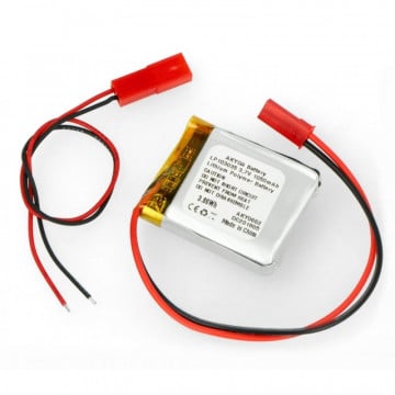 Li-Polymer battery LP103035 of 3.7V and 1050mAh