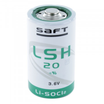 Baterie cu Litiu Saft LSH20 tip D de 3.6V și 13000mAh