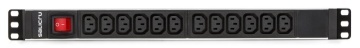 Multi Priza rackabila Salicru SPS 12F PDU C13/C14 cu 12 prize IEC C13 - Img 2