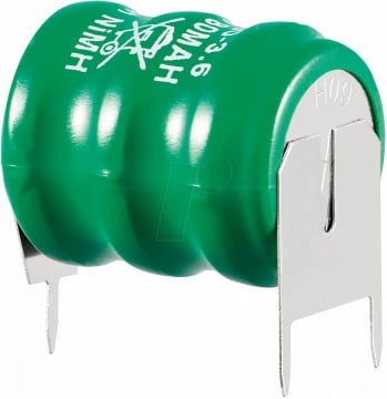 NiMH battery Akyga 3/V80H of 3.6V and 80mAh