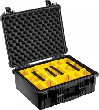 Geantă rigidă etanșă Peli™ MediumCase 1550 cu divider