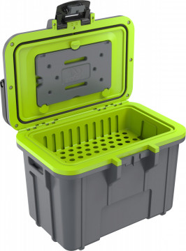 Peli 8QT Personal Cooler - geanta 8 litri, gri/verde deschis - Img 5