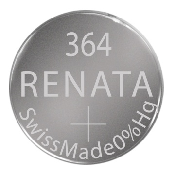 Baterie de ceas Renata 364 / AG1 cu oxid de argint