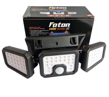 Solar Floodlight Foton SL15S with 3 LED panels