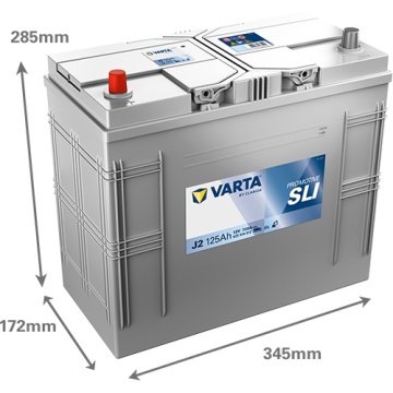 Varta ProMotive SLI 125Ah 720A J2 батерия 625012072