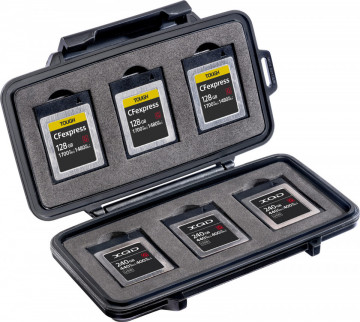 Калъф за карта с памет Peli XQD Memory Card Case 0965