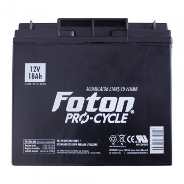 Оловно-киселинна батерия Foton VRLA FS12-18 12V 18Ah