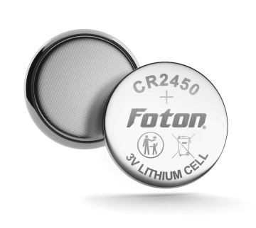 20 db-os Foton CR2450 lítium elem készlet ESL-hez