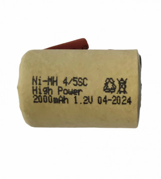 Acumulator 4/5CS High Power 1.2V 2000mAh cu lamele