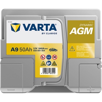 Varta Dynamic AGM 50Ah A9