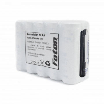 Battery for Breathalyzer 10AA 12V 1700mAh