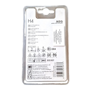 Bec auto H4 12V AEG Mega +80% 97287 - Img 4