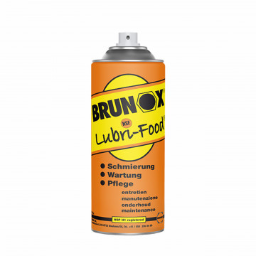 Brunox Lubri-Food Spray 400ml - lubrifiant NSF H1