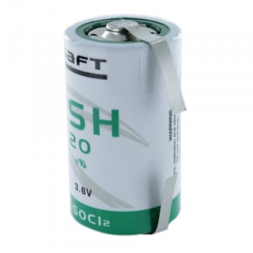 Baterie cu Litiu Saft LSH20 tip D de 3.6V și 13000mAh