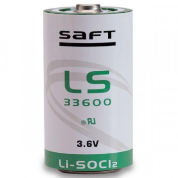 Lítium akkumulátor SAFT LS33600 3.6V 17000mAh
