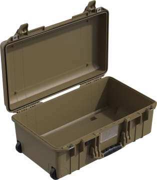 Geanta/Troler de protectie Peli 1535 Air Case Cafeniu (Tan)