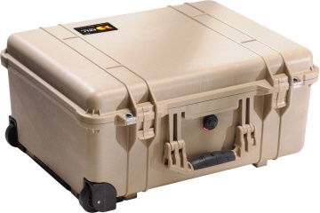 Troler rigid Peli Protector Large Case 1560 Bej