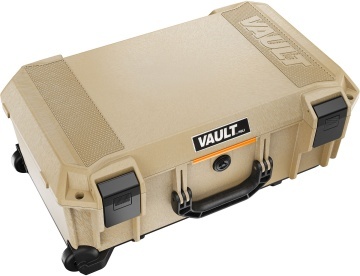 Peli V525C Vault Equipment Case 2-в-1 твърд калъф, бежов