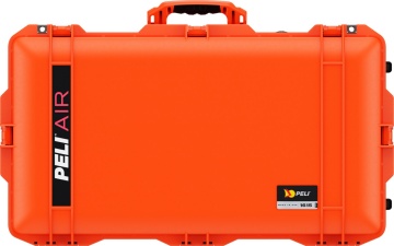 Troler si valiza de protectie Peli 1615 Air Case orange