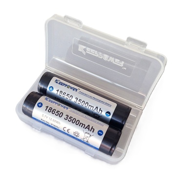 Set 2 x Acumulator KeepPower 18650 3.6V 3500mAh - Img 3