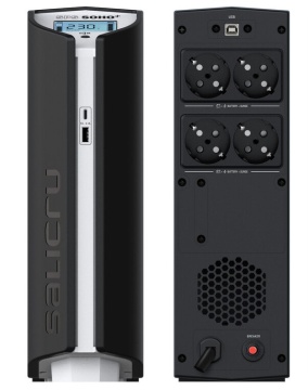UPS Salicru Line Interactive SPS 1650 SOHO+ cu USB dual