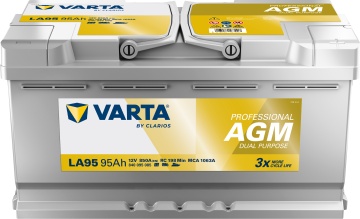 Acumulator Varta Professional Dual Purpose AGM 95Ah LA95