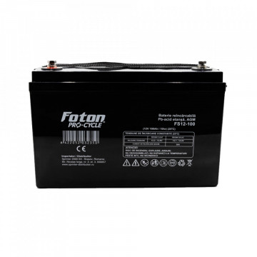 Acumulator AGM VRLA Foton FS12-100Ah