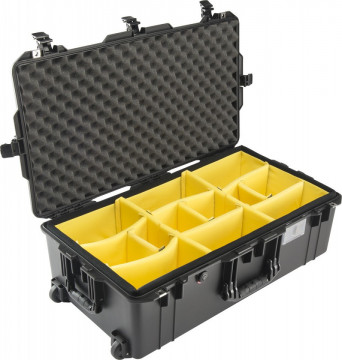Troler de protecție Peli 1615 Air Case cu divider