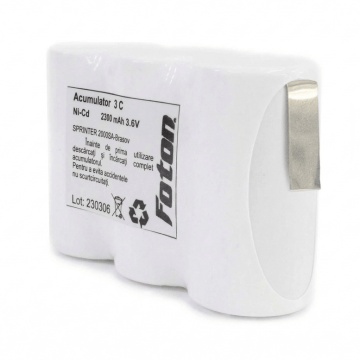 Battery for breathalyzer 3C of 3.6V and 2300mAh