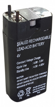 Battery VRLA of 4V 0.7Ah (Foton projector L1a, L1f, L3)