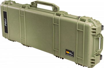 Geantă rigidă Peli 1720 Long Case verde